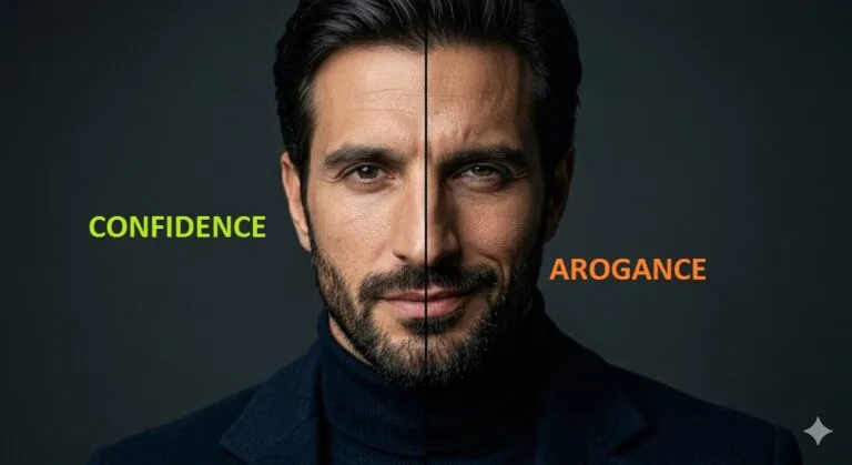 Whether Confidence is Arogance?